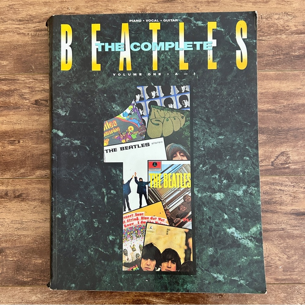 The Beatles Complete Volume 1 sheet music book vocals piano guitar greatest hits